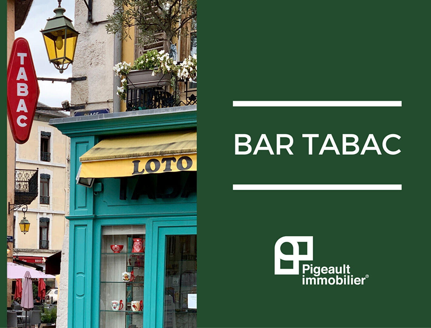 Vente bar brasserie tabac avec terrasse à Rennes