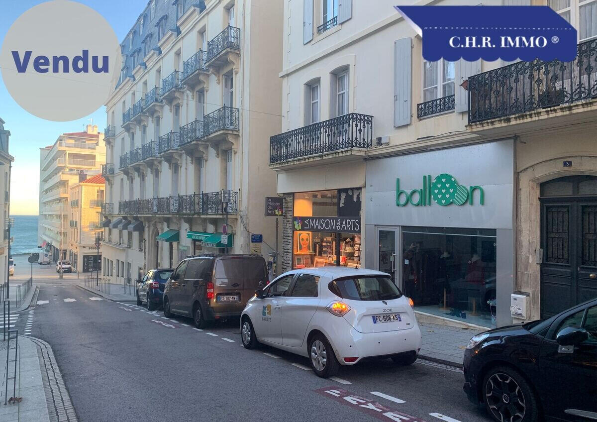 Cède DAB de 27m² à Biarritz prox place Clémenceau