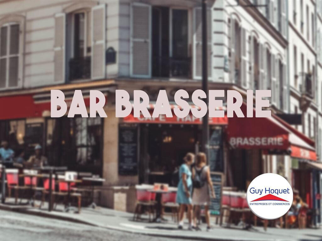 A vendre bar brasserie avec terrasse à Courbevoie
