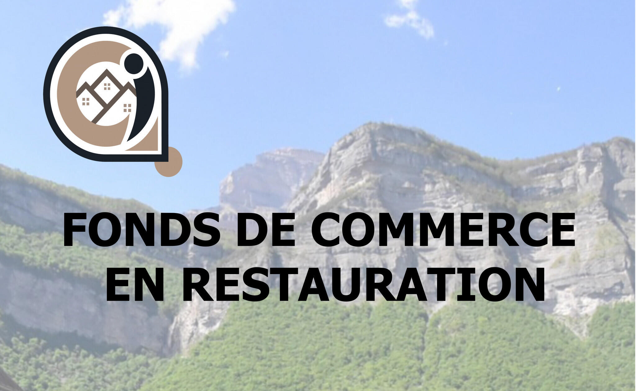 Vente restaurant en vallée du Grésivaudan