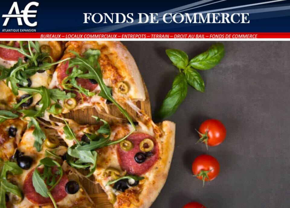 Fonds de commerce pizzeria à vendre Saint Nazaire
