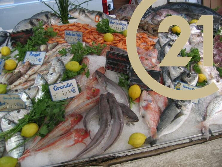 Vente poissonerie en centre ville dept Hérault