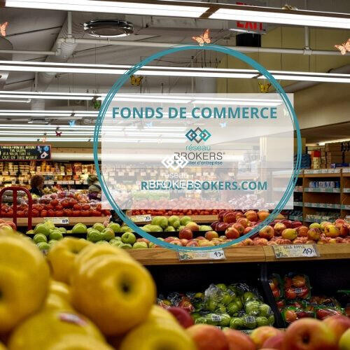 Vend fonds de commerce supermarché Fleury-Mérogis