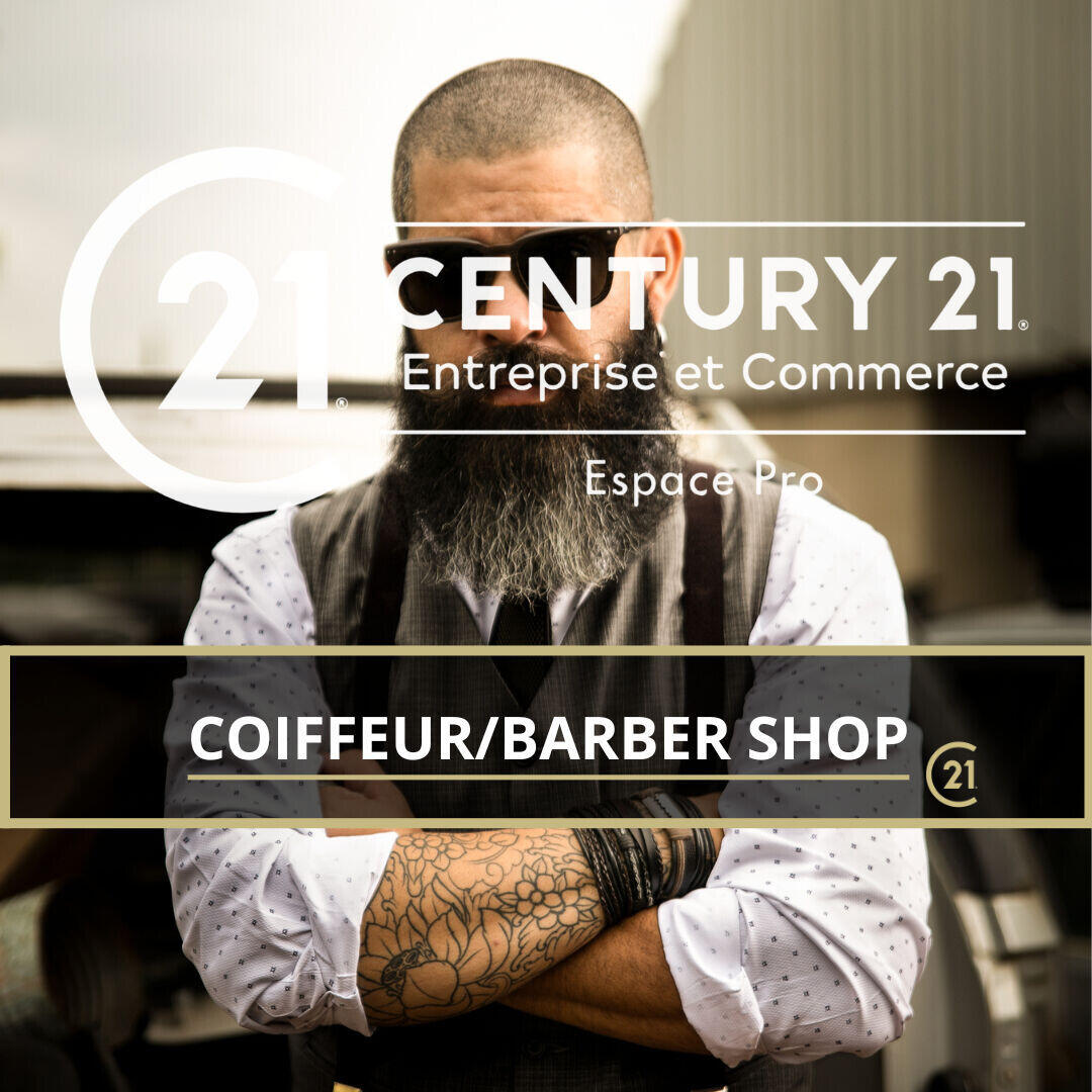 Vente FDC barber shop salon de coiffure Calvados