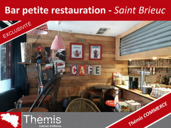 Exclu A vendre bar petite restauration à St Brieuc