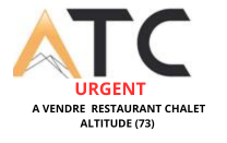 Vend restaurant d'altitude grande capacité Savoie