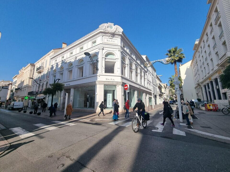 Droit au bail local de 48m² rue d'Antibes Cannes