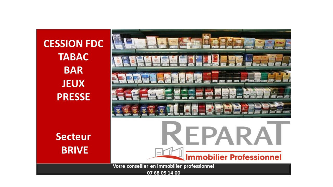 Vend FDC tabac bar jeux presse Brive la Gaillarde