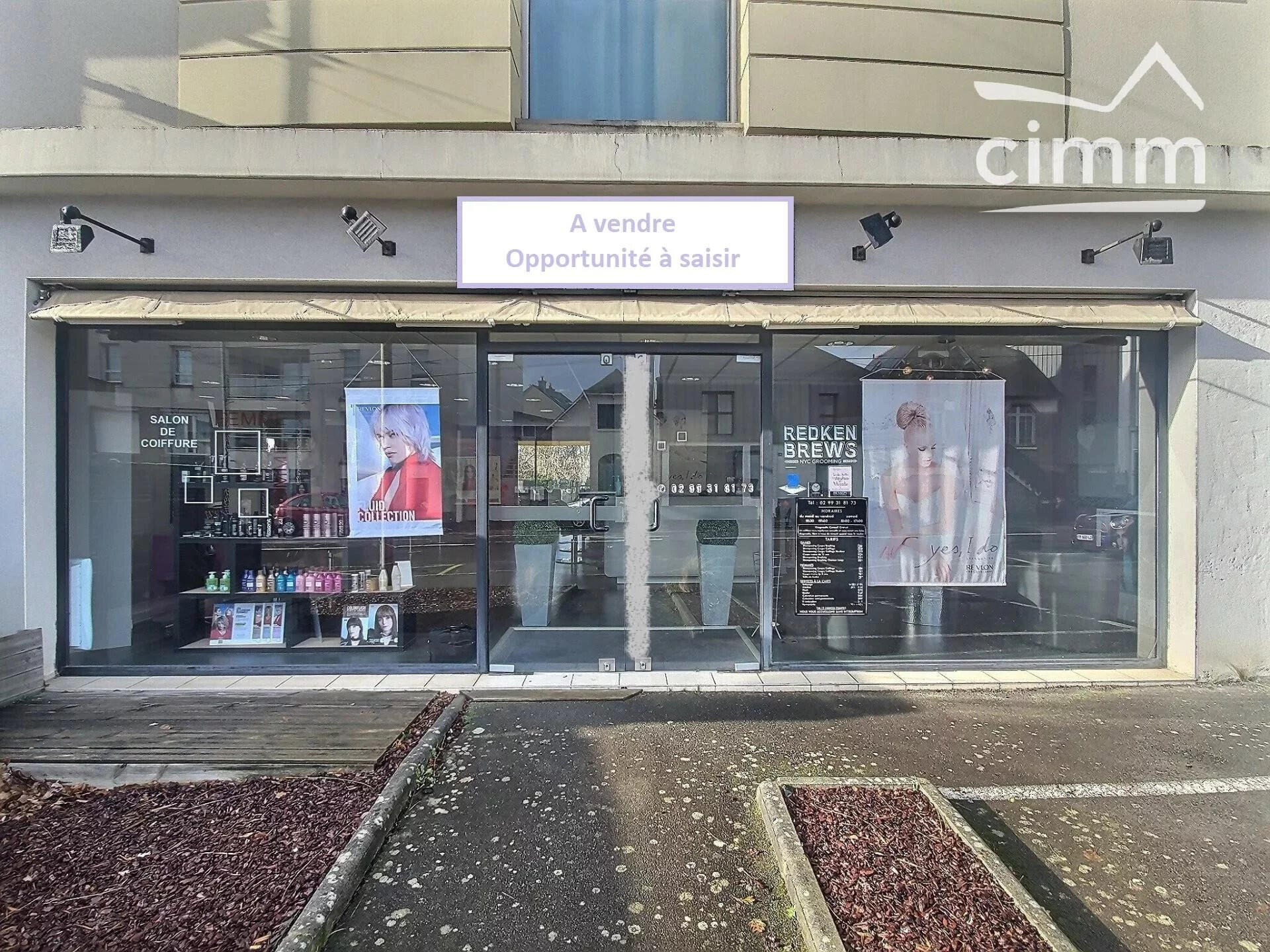 Vend salon de coiffure à Rennes artère passante