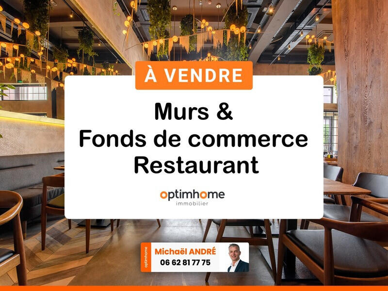 Vend murs et FDC restaurant Stes Maries de la Mer