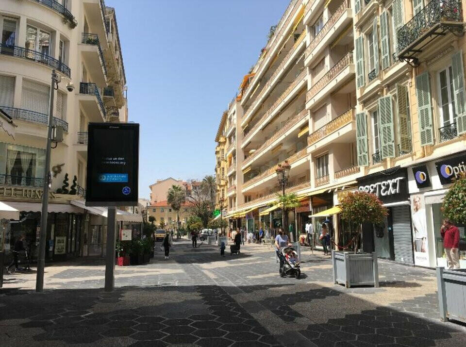 Vente restaurant terrasse en zone piètonne à Nice