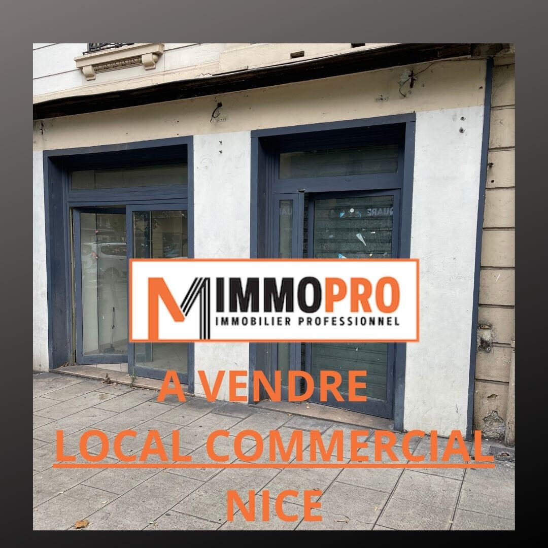 A vendre local commercial 60m² à Nice Gambetta