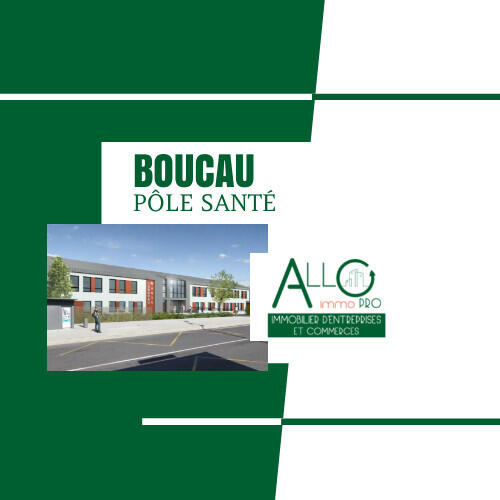 Vend murs programme pôle médical 163.3m² au Boucau
