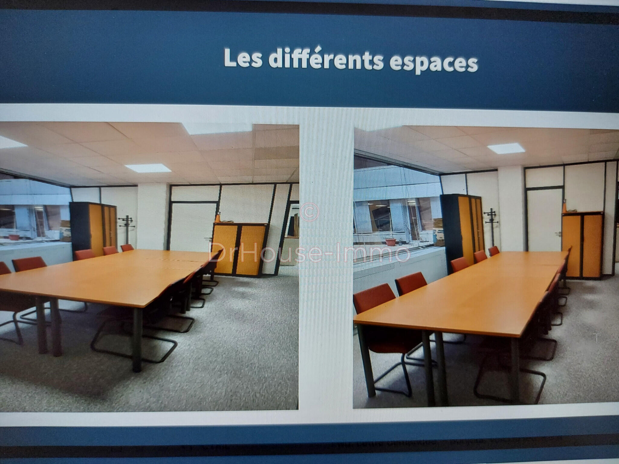 Location espace de bureaux 404m² à Cergy Pontoise