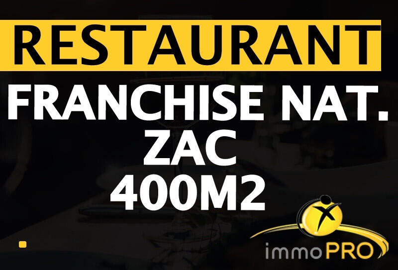 Vend restaurant sous franchise nationale à Ampuis