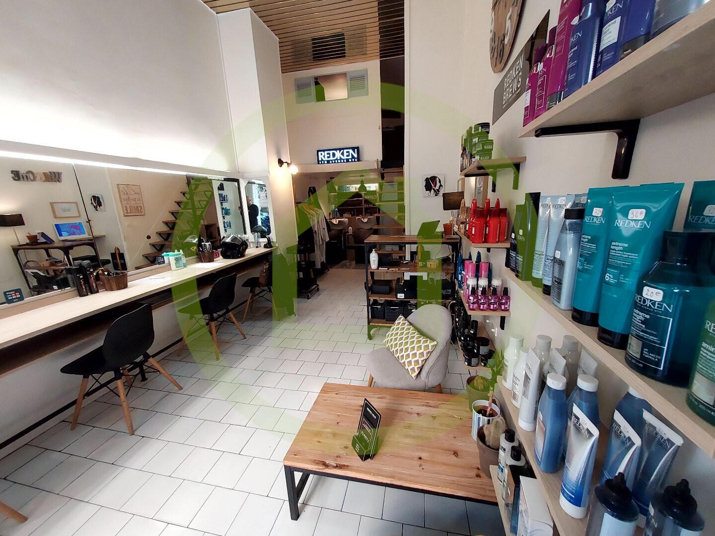 Vente salon de coiffure rénové à Nice centre