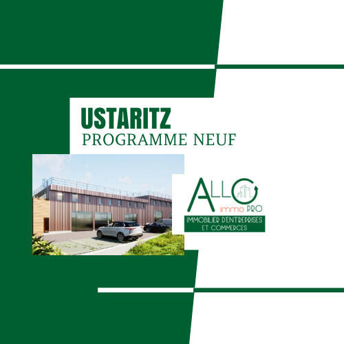 Vend locaux d'activités neufs de 190m² à Ustaritz