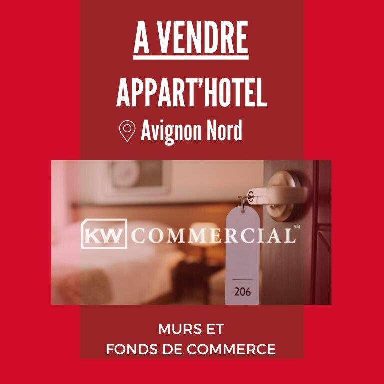 A vendre murs et fonds appart'hôtel à Avignon