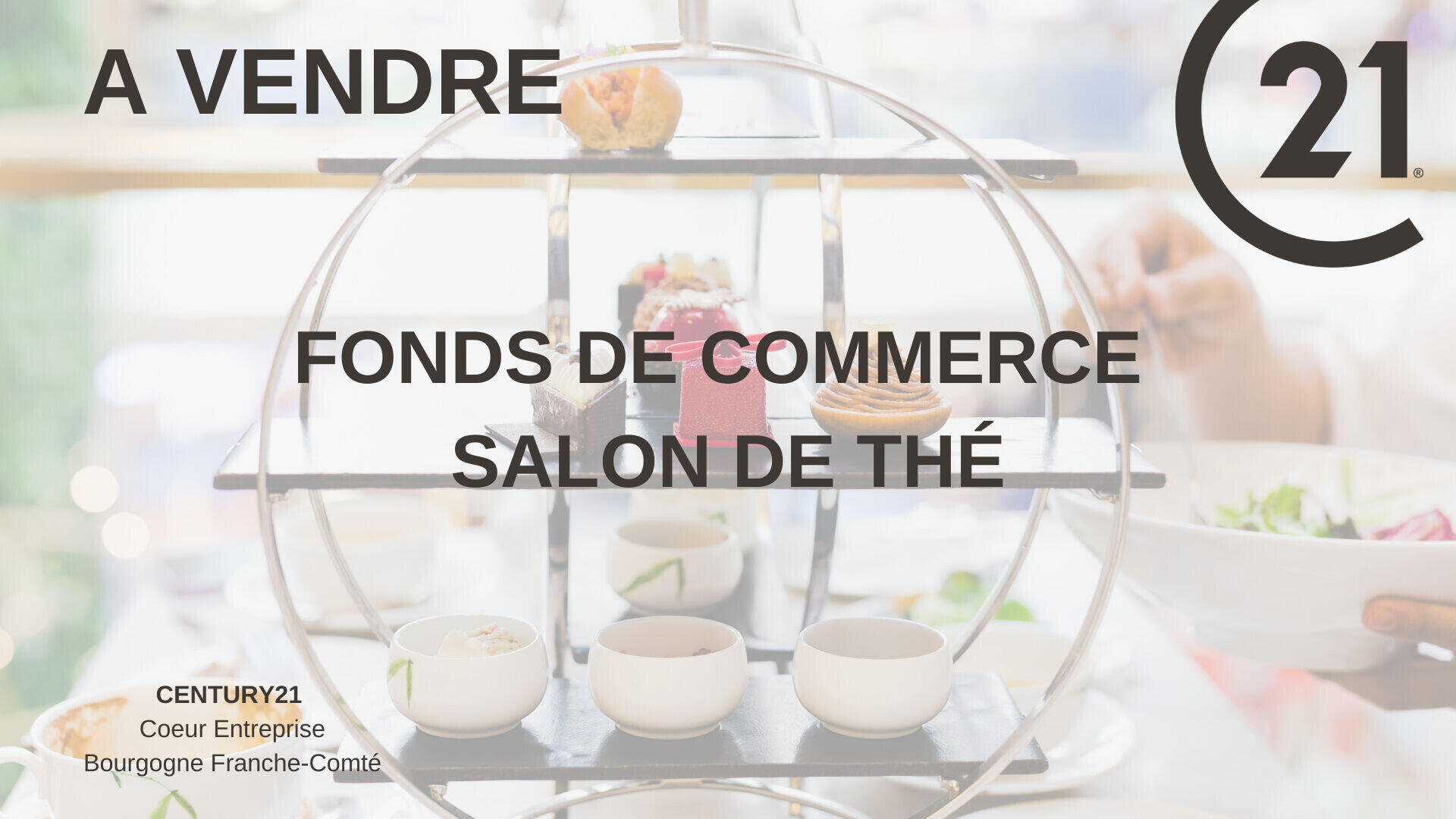 Vente FDC salon de thé à Chalon sur Saône