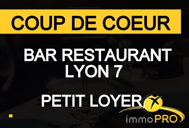 Vend magnifique bar restaurant à Lyon 69007