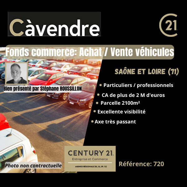 Vend FDC achat/vente véhicules à Chalon sur Saône