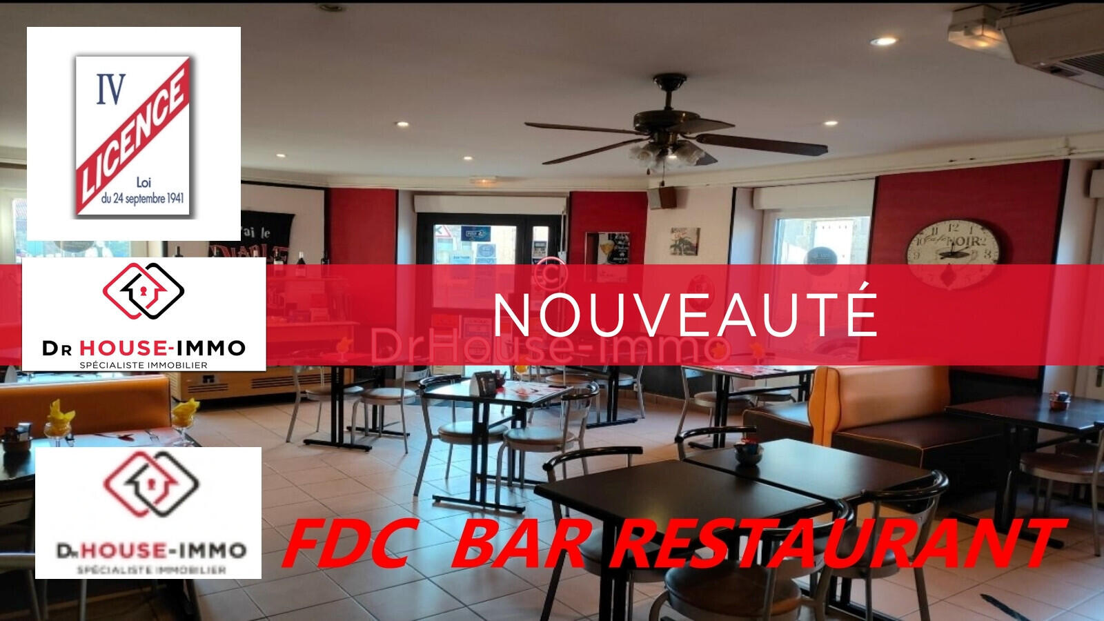 Vente FDC bar brasserie licence 4 vignoble Nantais