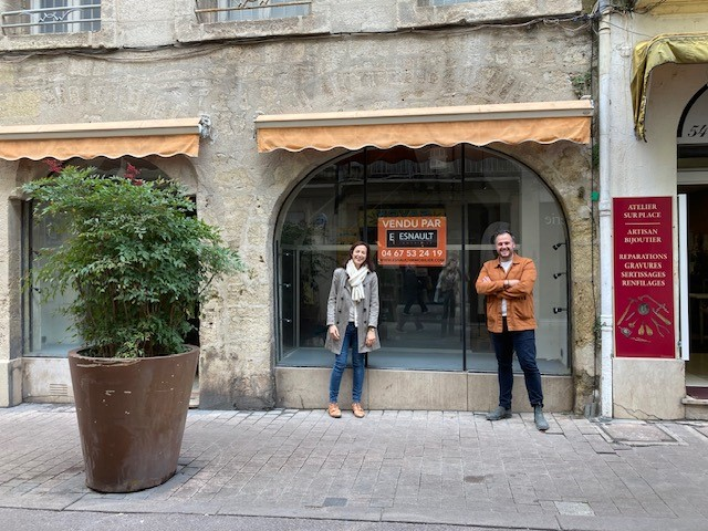 Bail à céder boutique 100m² à Montpellier Ecusson