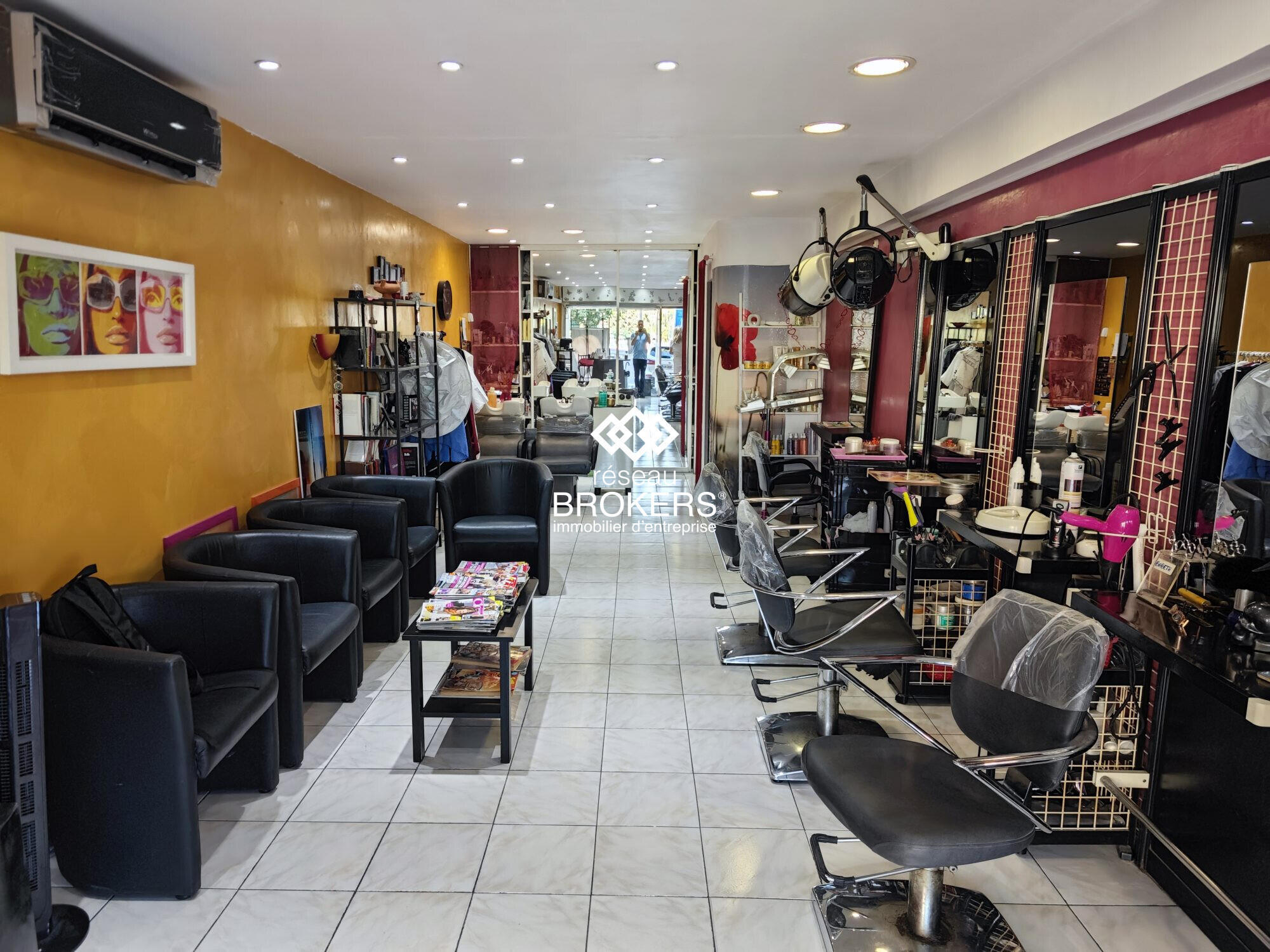 Vente FDC salon de coiffure à Marseille 13010