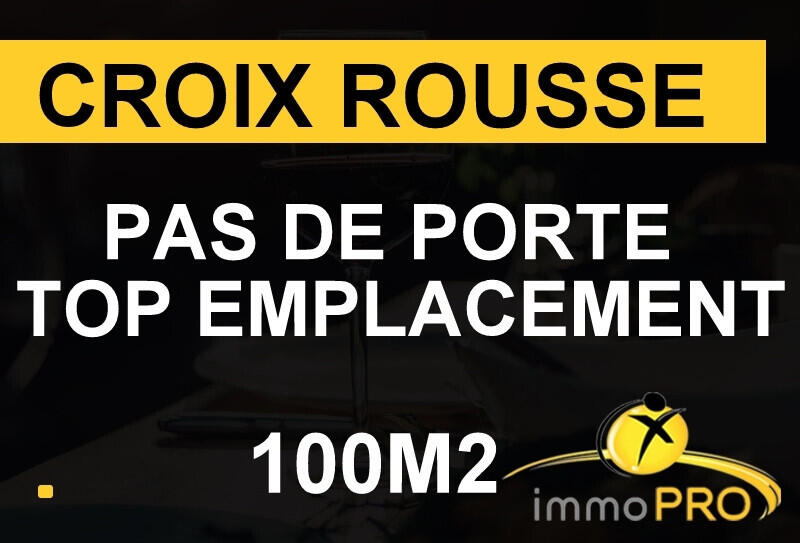 Vend local co 102m² à Lyon Croix Rousse top empl