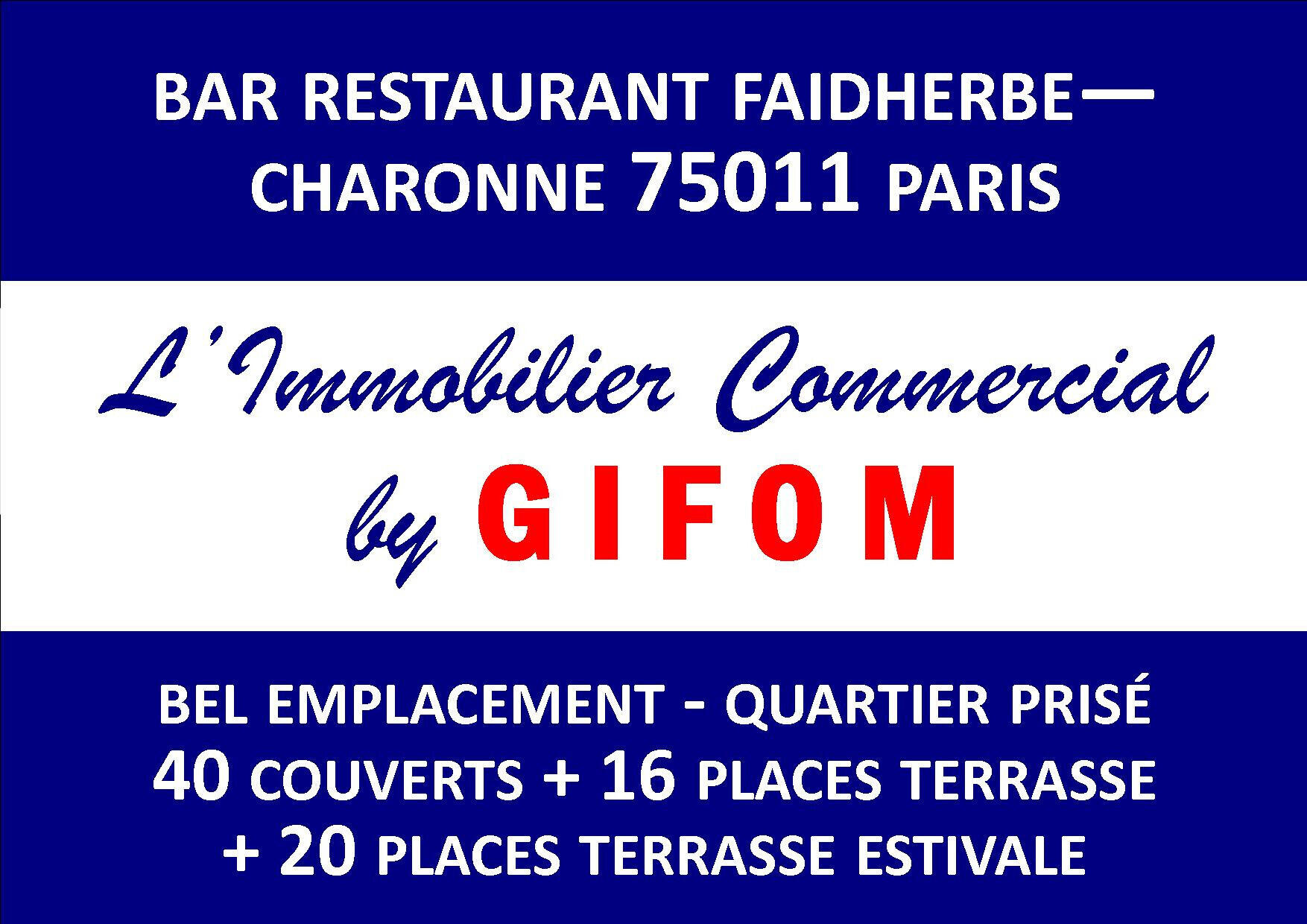 Vente fonds bistrot restaurant gastro 75011 Paris