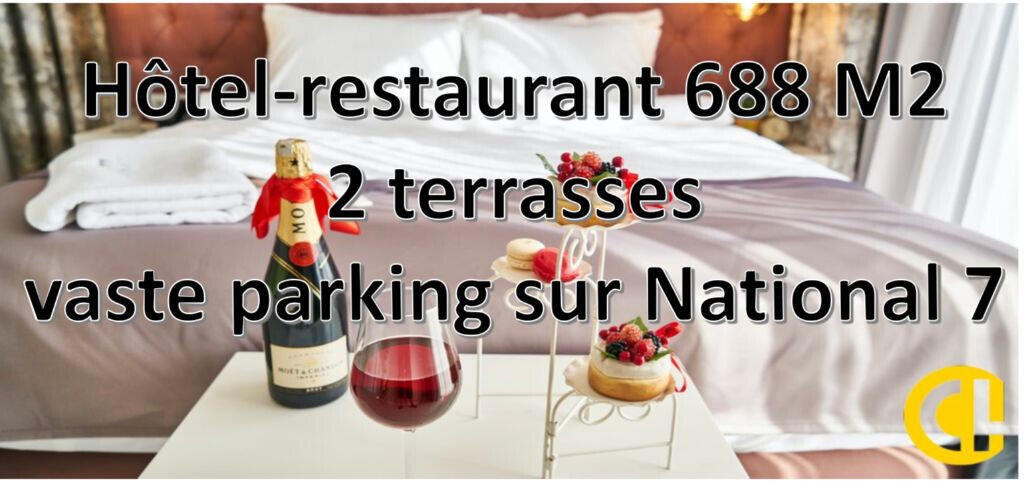 Vente hôtel restaurant de 688m² à Valence
