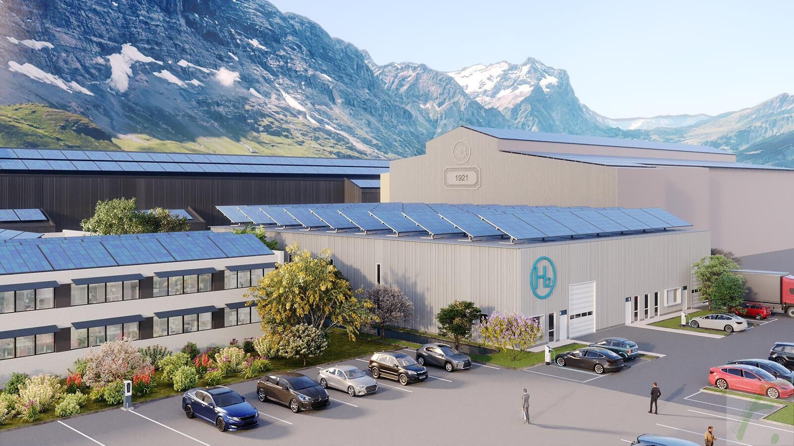 A louer entrepôt de 1 000m² Axe Chambéry/Grenoble