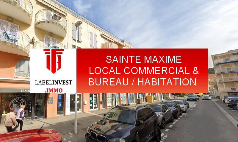 Vente local commercial et bureau à Sainte Maxime