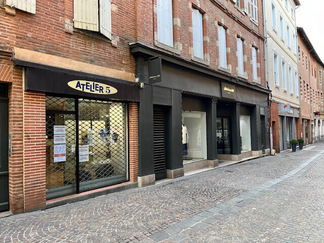 A louer local commercial 25m² rue piétonne d'Albi