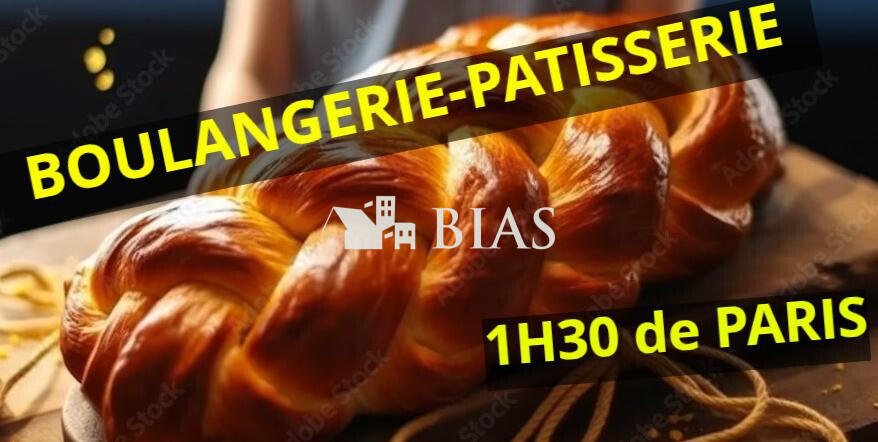 Boulangerie murs & fonds à vendre à 1h30 de Paris