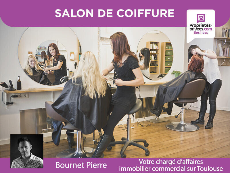 Vend salon de coiffure bien équipé à Toulouse