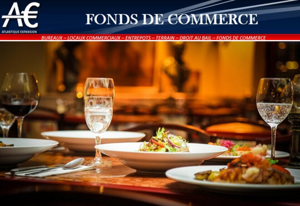 A vendre FDC restaurant rue piétonne à Nantes