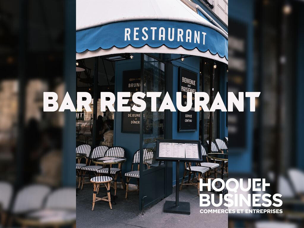 Vend bar restaurant 100m² + terrasse Paris 75018