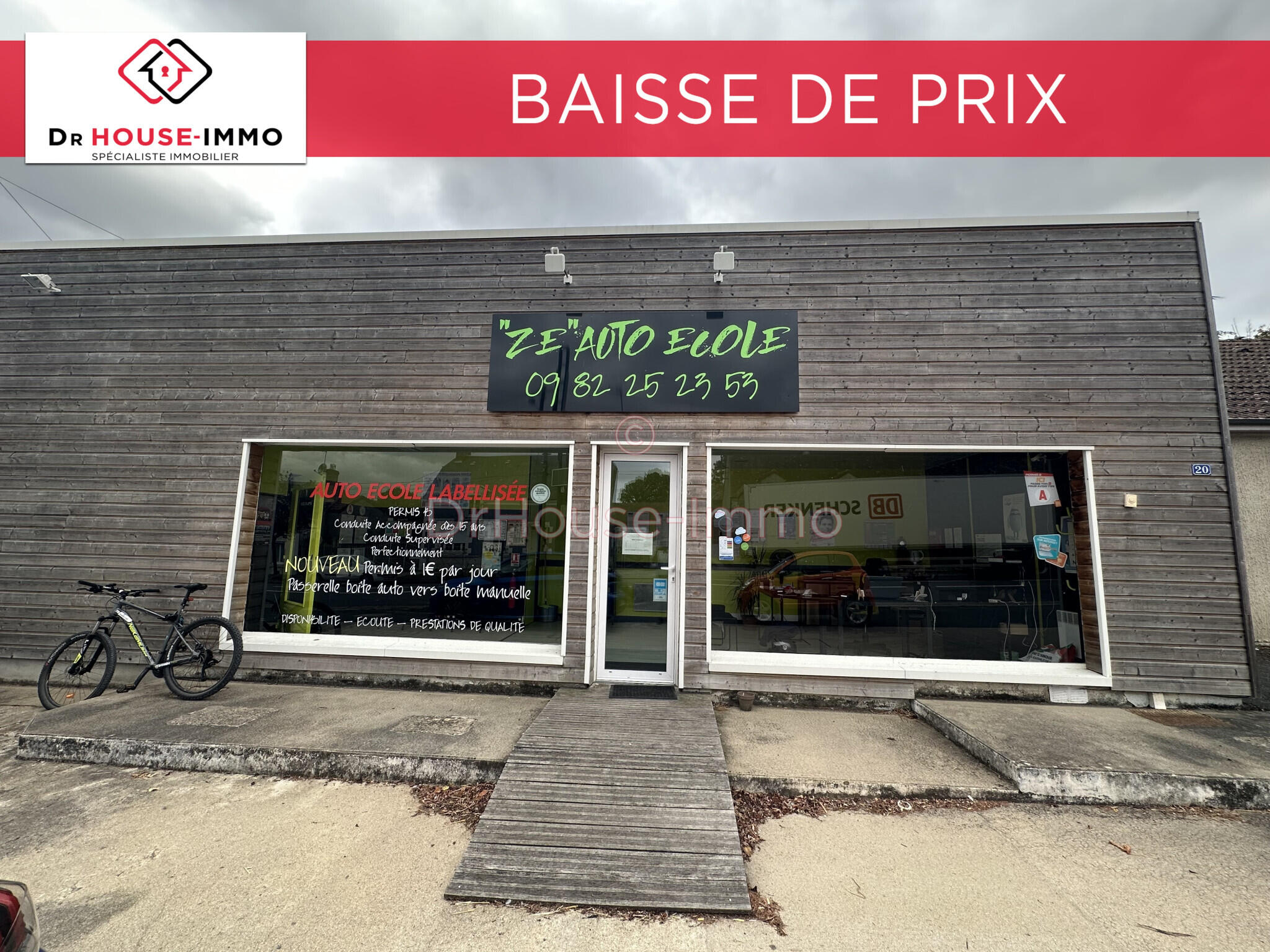 Bureau 70m² à vendre à Villedieu-Sur-Indre