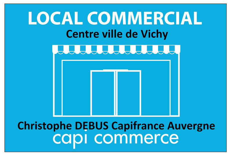 Droit au bail local commercial 35m² à Vichy