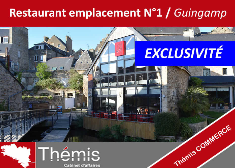 A céder restaurant bord du Trieux Guingamp