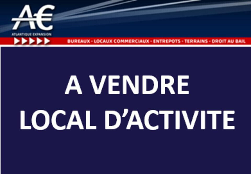A vendre local d'activité neuf 289m² Sud Nantes