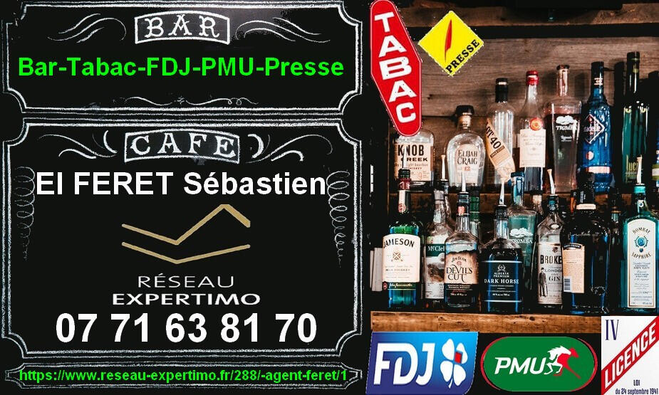 AV bar Tabac FDJ PMU Presse proche Saint Quentin