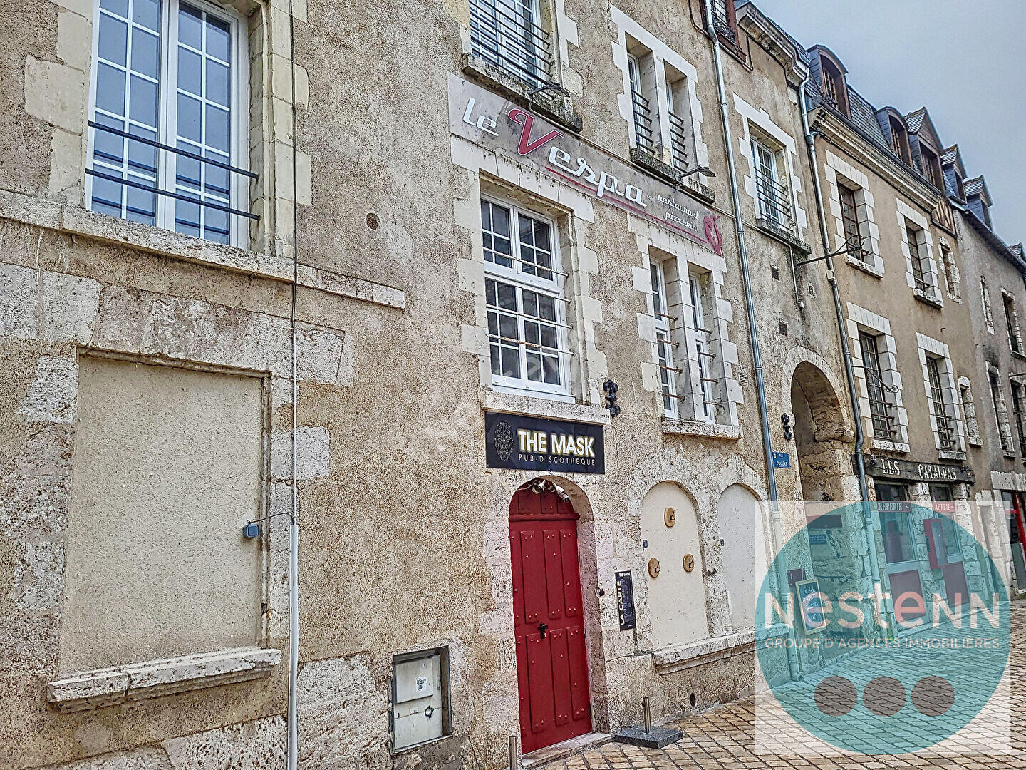 Local restaurant 130m² à louer au centre de Blois