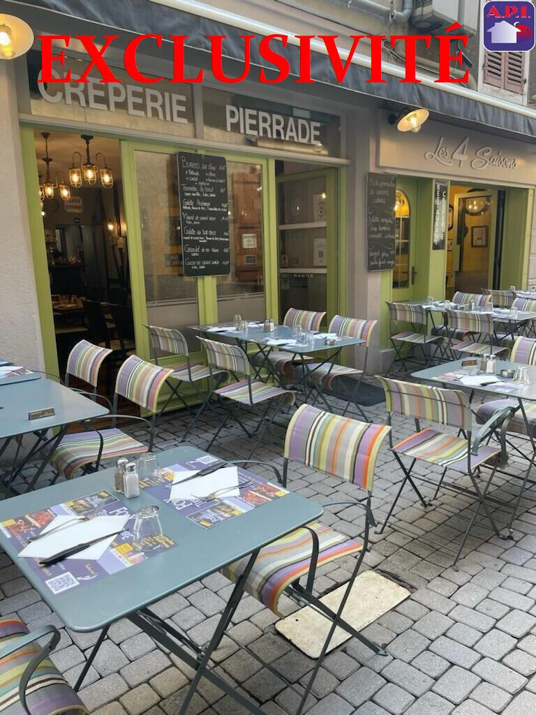 Vente restaurant crêperie terrasse à Foix