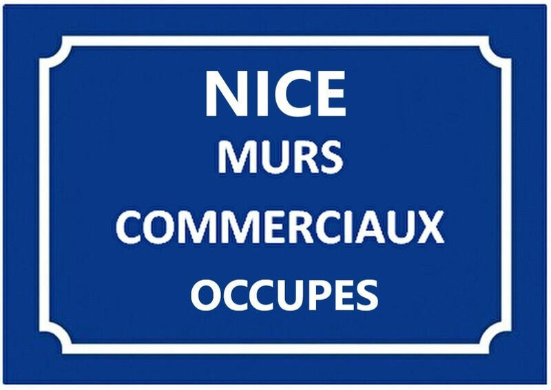 à vendre local commercial loué à Nice 