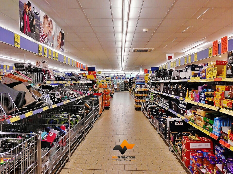Vente supermarché dans ville des Pays de la Loire