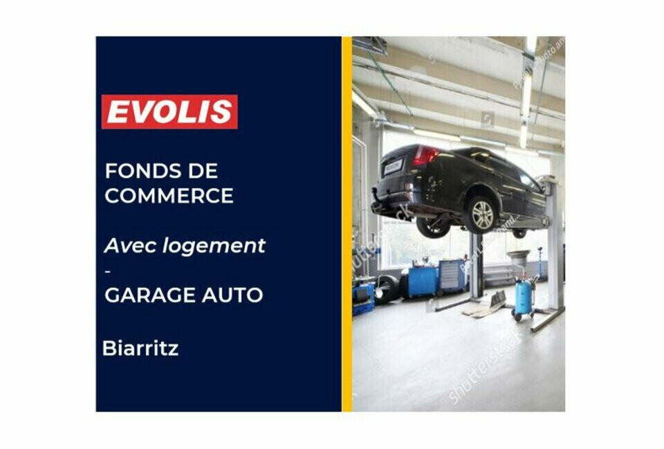 Vente garage service auto avec logement Biarritz 