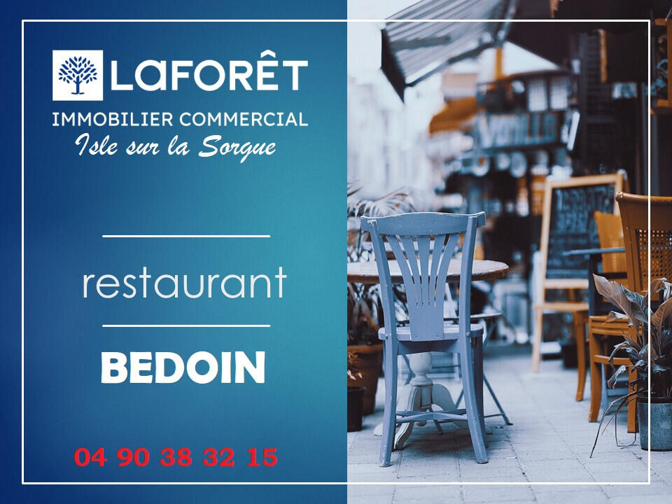 Vente restaurant 35 pl + terrasses dept Vaucluse