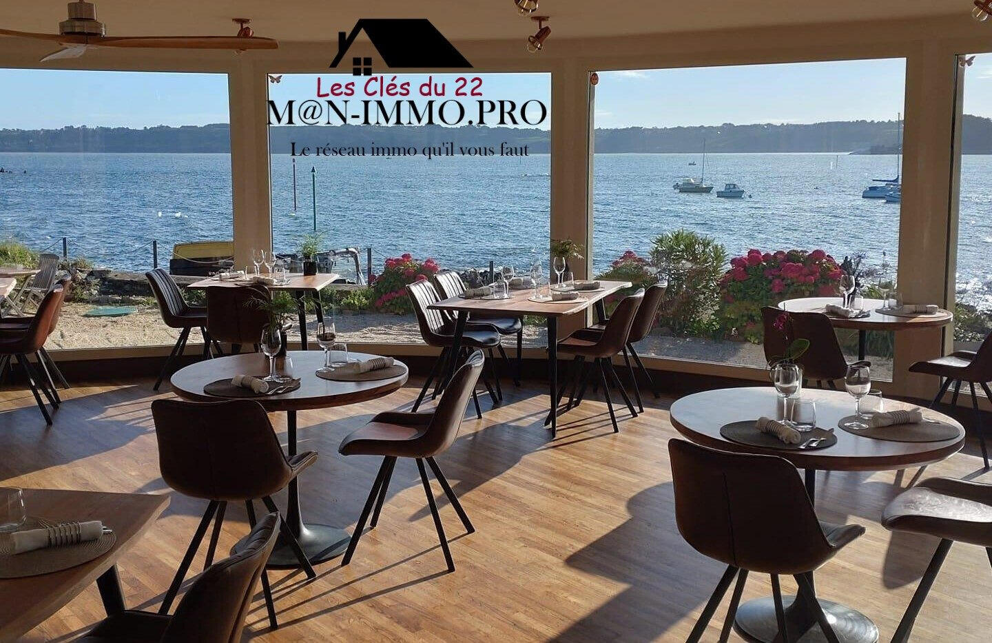 Vente restaurant panoramique vue mer à Trédrez